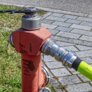 hydrant, fire, pressure, hose, road, tube, clear, fire fighting, wipe out